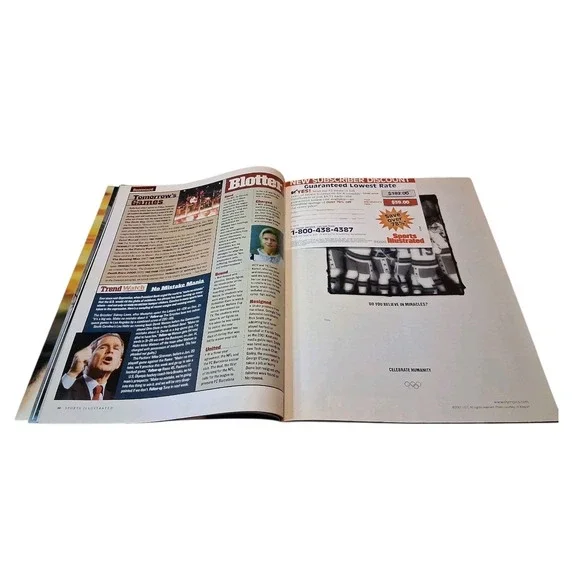 Vintage Feb 11 2002 New England Patriots Super Bowl Sports Illustrated Magazine - Picture 8 of 9